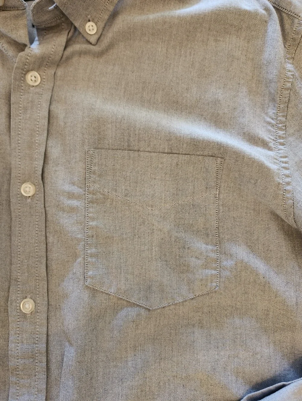 Banana Republic 100% Cotton Stretch Oxford Camden Fit, Size M